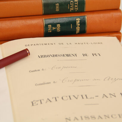 Etat civil de la commune de Craponne-sur-Arzon