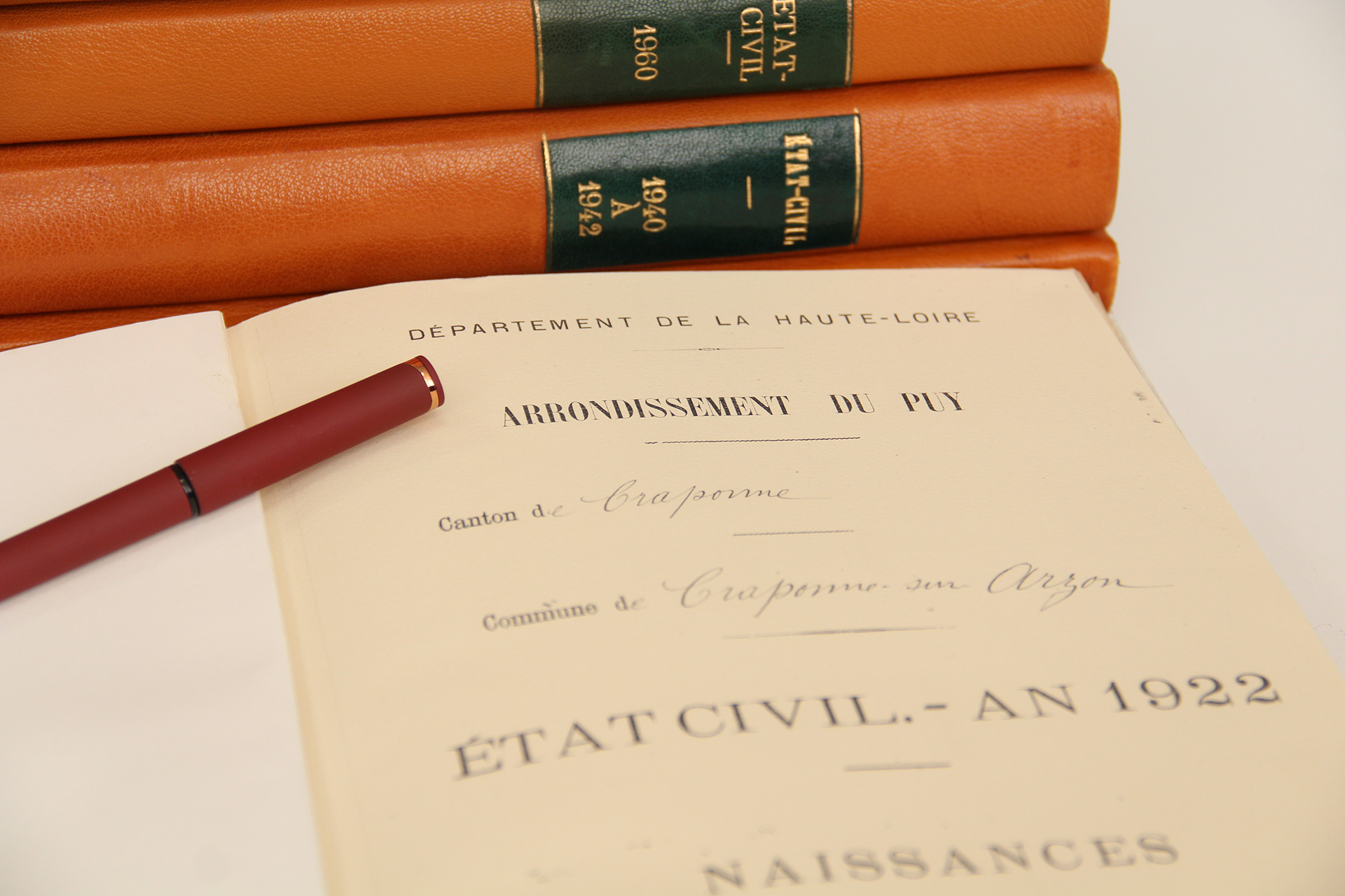 Etat civil de la commune de Craponne-sur-Arzon